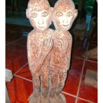 Entzaya Ainz Jea Artesanías - Mono Capuchino Cabeza Grande