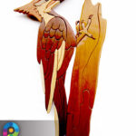 Caoba Artesanías - Carpintero Crestirojo