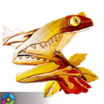 Rana Verde Naranja - ArteSanía para la Conservación