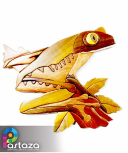 Rana Verde Naranja - ArteSanía para la Conservación